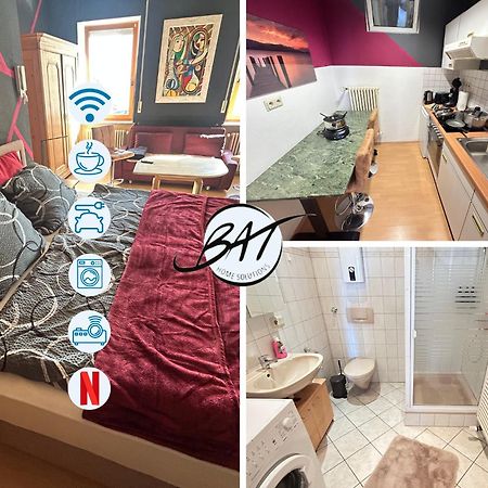 Zentrale Ferienwohnung Trier-Euren Mit Heimkino, Kueche, Wallbox & Kostenlose Fahrraeder Exteriör bild